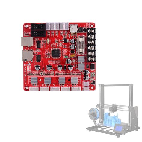 Anet A8 Plus Mainboard A1284 Base V1 7 Base Control Board For Reprap