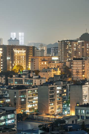 City Night Scenery Night Architecture Guiyang Photography Photography