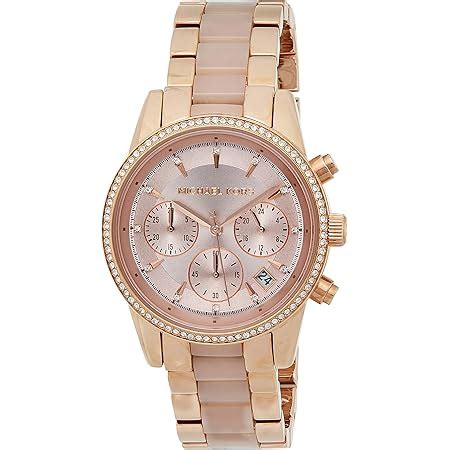 Michael Kors Watch For Women Ritz Quartz Chronograph Movement 37 Mm