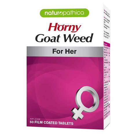 Naturopathica Horny Goat Weed For Her Tablets Discount Chemist