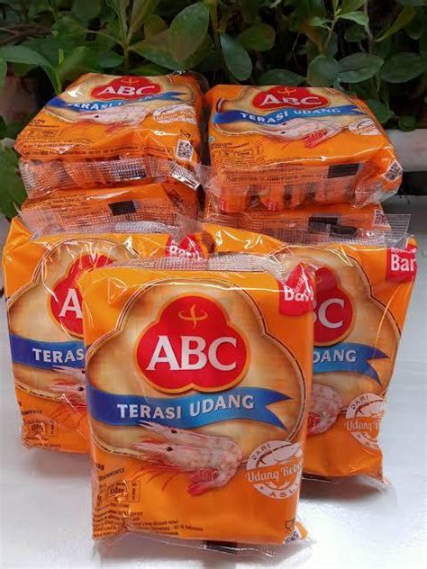 Terasi Udang Abc Udang Rebon Isi 20 Pcs Berat Bersih 76 G Per Pack Lazada Indonesia