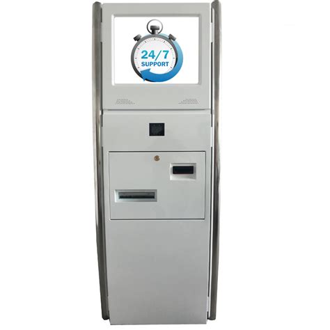 Customized 19 Inch Floor Stand Self Service Payment Kiosk China Touch