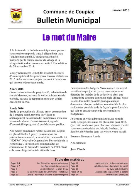 Calaméo Bulletin Municipal 2016