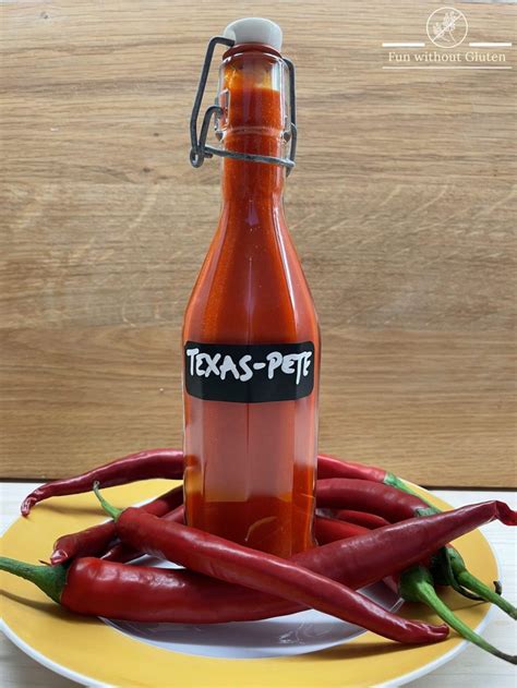 Homemade HOT SAUCE Texas Pete Style Fun Without Gluten