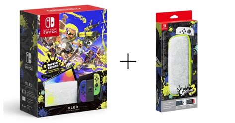 Nintendo Switch Oled Splatoon Edition Etui I Folia Za Z W