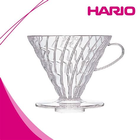 Hario Coffee Dripper V60 01 Clear VDR 01T Shopee Philippines