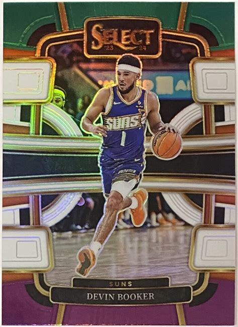 Devin Booker 2023 24 Panini Select Basketball Phoenix Sun Concourse