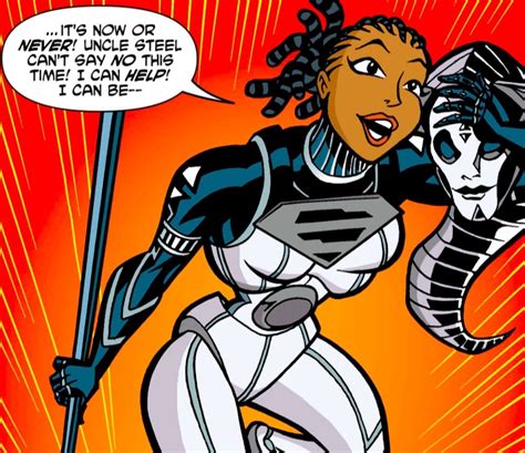 Themightyz On Twitter Black Comic Girl Of The Day Natasha Irons