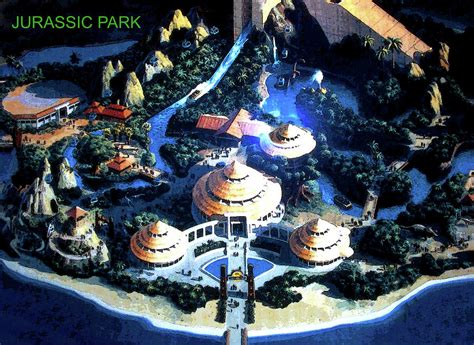 Early Concept Art For Jurassic Park Circa 1990s Mixed Media By David Lee Thompson Pixels