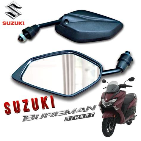 Suzuki Burgman Street Motorcycle Side Mirror Mini Short Stem Cod