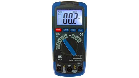 Rs Pro Lcd Digital Multimeter 10a Ac Max 10a Dc Max 600v Ac Max Rs