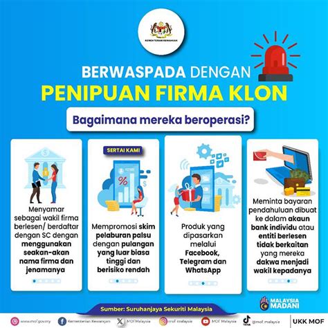 Berwaspada Dengan Penipuan Firma Klon Persatuan Pengguna Penang