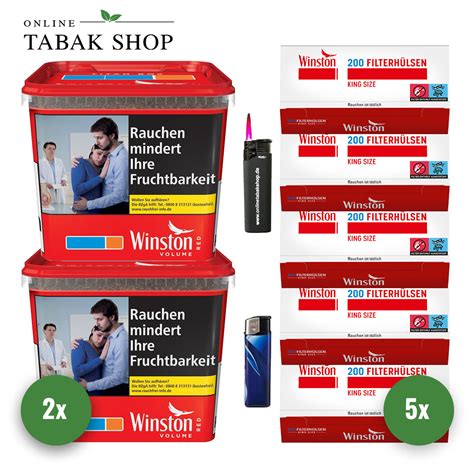 Winston Red Tabak X G Sparpaket Ab Kaufen