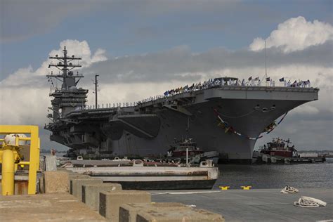 Dwight D Eisenhower Carrier Strike Group Returns From Deployment