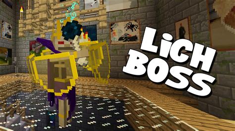 Minecraft Boss Battles Lich Boss [17] Youtube