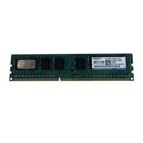 رم کامپیوتر U Dimm 2gb Ddr3 1333 Mhz کینگ مکس مشخصات ، قیمت و خرید