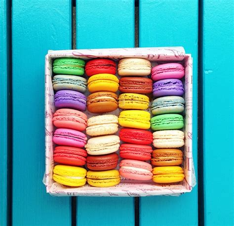 Colorful Macarons At Bottega Louie