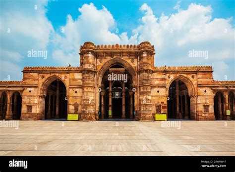 Jama Masjid Or Jumah Mosque Is A Main Mosque In The City Of Ahmedabad