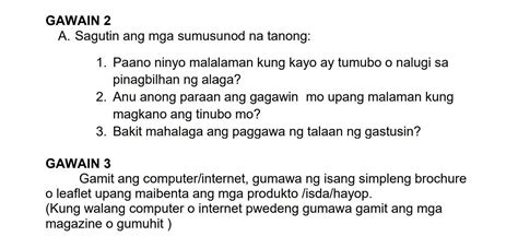 Paano Po Ito Po Pa Answer Po Please Brainly Ph