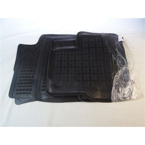 Ensemble 4 Tapis De Sol Sur Mesure Avant Arriere Caoutchouc Norauto