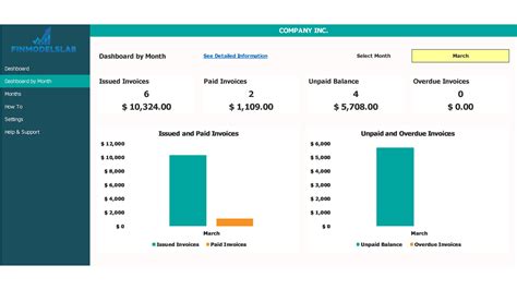 Excel Invoice Template in Excel