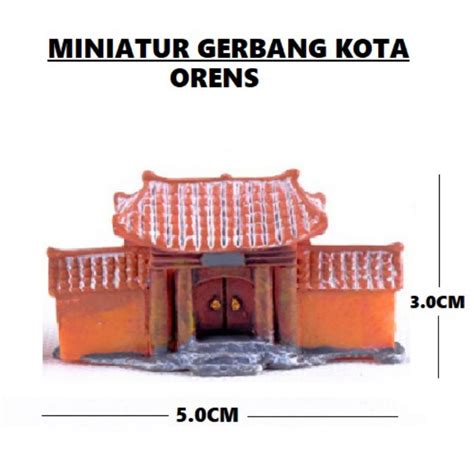 Jual Miniatur Gerbang Kota Shopee Indonesia