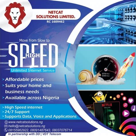 High speed unlimited internet service - Netcat Technology Solutions ...