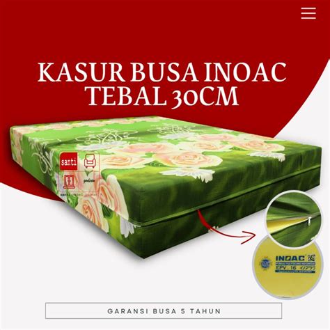 Kasur Busa Inoac Tebal 30cm Garansi 5th Santi Mebel Jogja