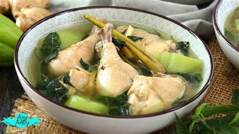 CHICKEN TINOLA TINOLANG MANOK YouTube