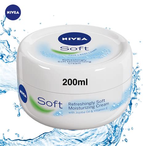 Nivea Soft Refreshingly Soft Moisturizing Creme With Jojoba Oil