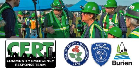 Community Emergency Response Team Cert Training Will Begin In The