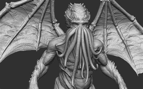 Cthulhu D Print Stl File The Shore D Model D Printable Cgtrader