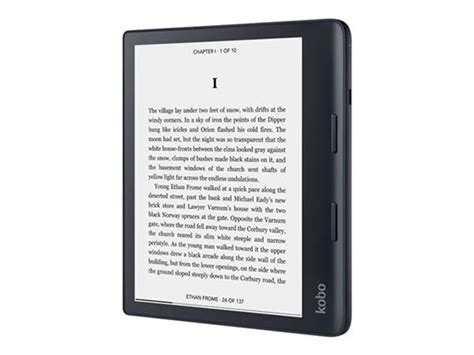 Kobo Sage Hd Gb Touchscreen Ereader N Ku Bk K Ep Ee Store