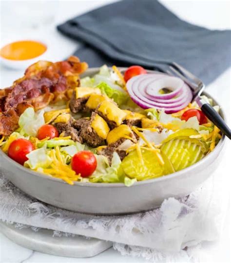 Cheeseburger Salad The Cozy Cook