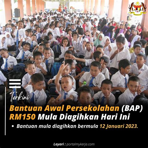 Terkini Bantuan Awal Persekolahan Bap Rm Mula Disalurkan Hari