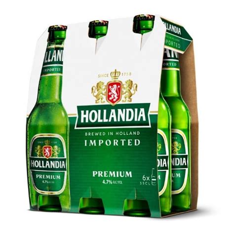 Six Pack Hollandia Botella 6x330ml Tienda De Cervezas Beerlanders