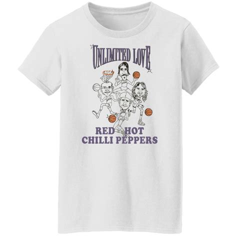 Unlimited Love Red Hot Chili Peppers Shirt RobinPlaceFabrics