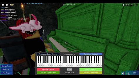 Roblox Got Talent Toil2353 Good At Playing The Piano Youtube