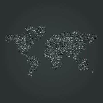 "Dotted World Map" Images – Browse 133 Stock Photos, Vectors, and Video ...