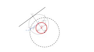 Ejercicio INVERSION Inversa De Una Recta Que No Pasa Por Ci Recta