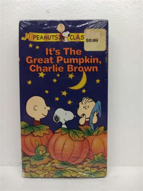 The Great Pumpkin Charlie Brown Vhs Video Tape Peanuts Snoopy Classic