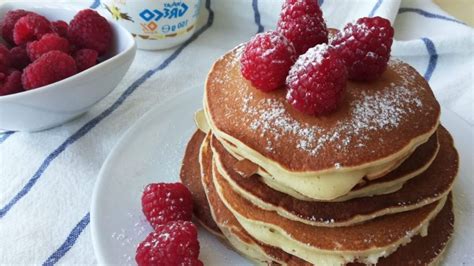 Recette Pancakes Au Yaourt Grec Moelleux Et Bien Gonfl S Ma Patisserie