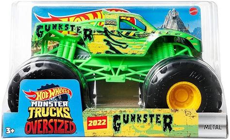 Mattel Hot Wheels Monster Trucks Gunkster Od K Heureka Cz