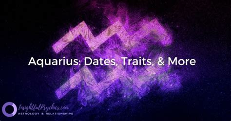 Aquarius The Water Bearer Astrological Guide