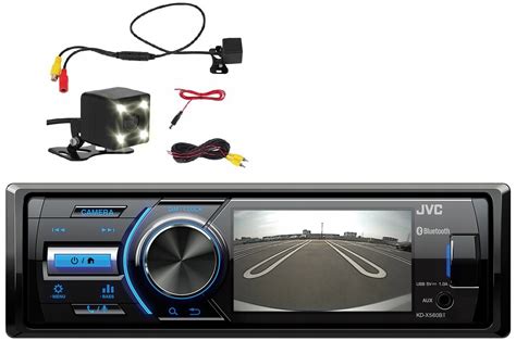 Jvc Kd X Bt Radio Samochodowe Din Lcd Bluetooth Mp Kamera Cofania