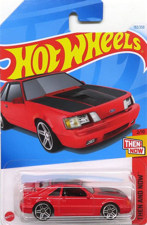 駿河屋 MUSTANG SVO レッド Hot Wheels THEN AND NOW HTC ホットウィールhotwheels