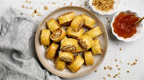 Apricot Rugelach Cookies Recipe Youtube