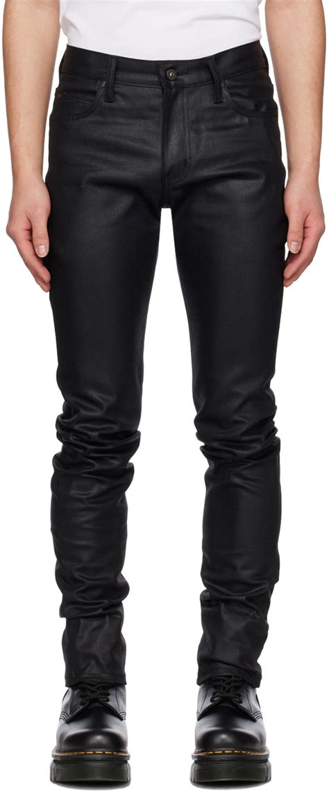 Naked Famous Denim Black Super Guy Jeans Naked And Famous Denim