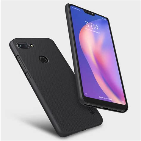 Xiaomi Mi 8 Lite Case 626 Origina Nillkin Frosted Matte Hard Back Cover Mi8 Lite Phone Holder