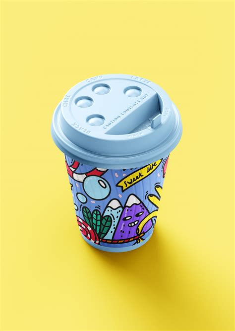 Doodle Coffee Cup Behance